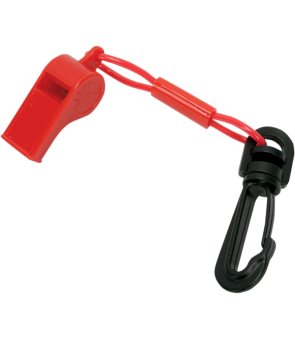 SAFETY WHISTLE WITH CLIP